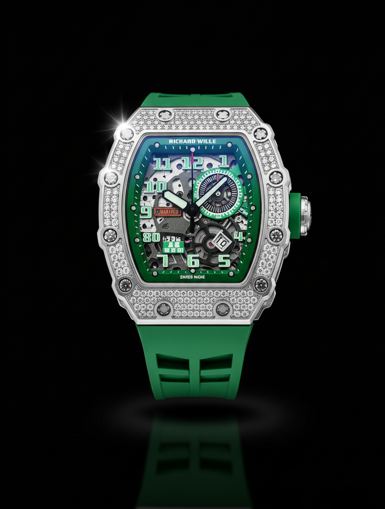 Richard Mille Diamantado™️ | Pieza exclusiva para un verdadero hombre